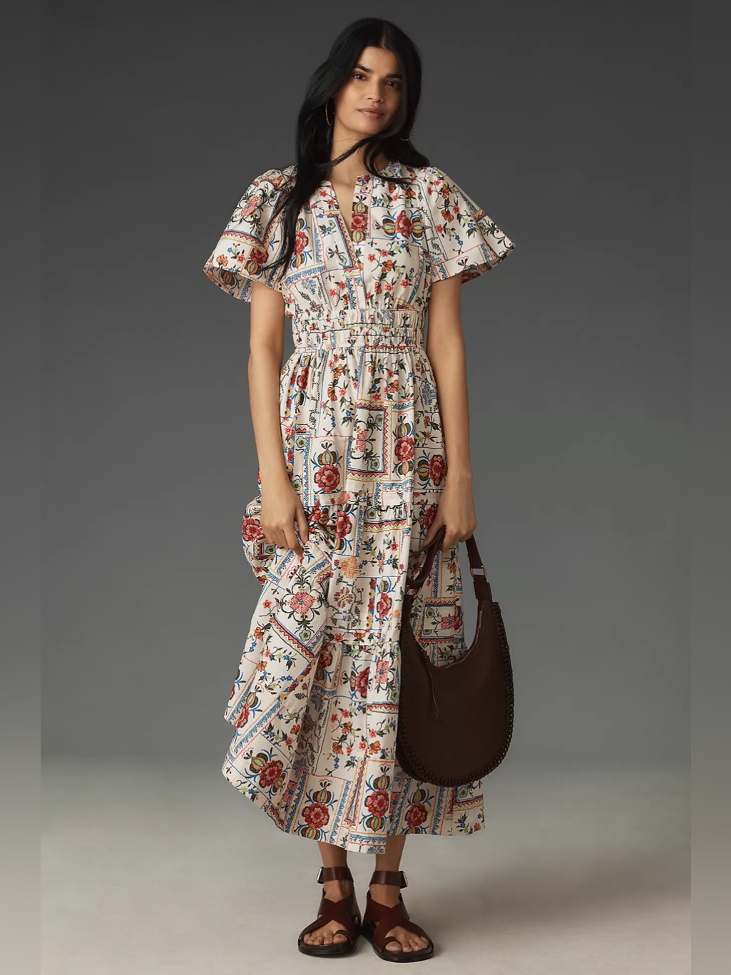 Anthropologie The Somerset Maxi Dress Size Xl